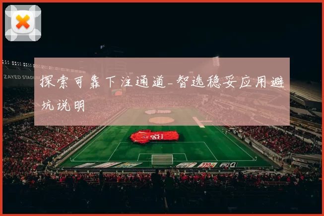 探索可靠下注通道_智选稳妥应用避坑说明